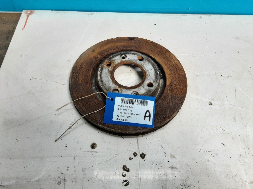 REMSCHIJF VOOR Peugeot 208 I (CA / CC / CK / CL), Gebruikt, Mevr. I. Hauben, Rue de l'Espoir 34 34
4030  GRIVEGNÉE, BE, Info@Collignon.be