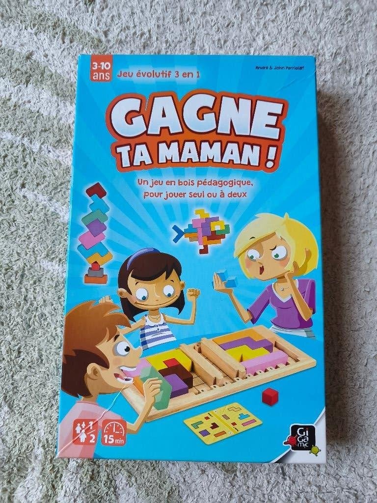 Gagne ta maman jeu de société, 1 ou 2 joueurs, Enlèvement, Utilisé, Gigamic