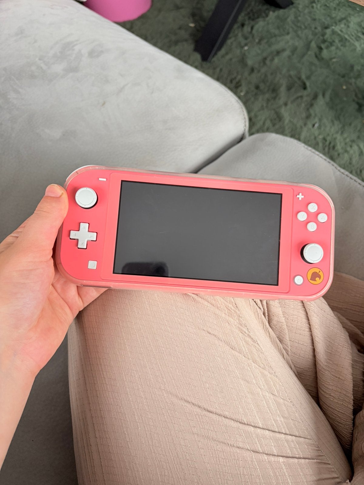 Nintendo switch lite  animol crossing edition, Enlèvement, Comme neuf