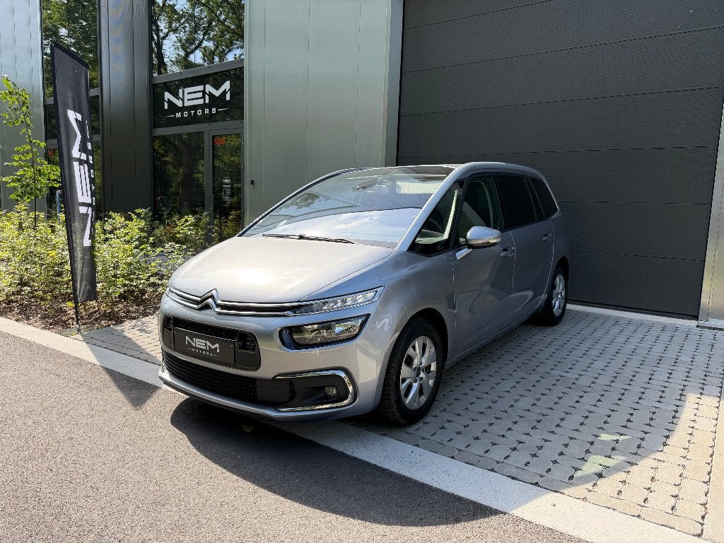 Citroen Grand C4 SpaceTourer 1.2 Shine S,GARANTIE,AIRCO,NAVI, Auto's, Citroën, Voorwielaandrijving, 118 g/km, https://public.car-pass.be/vhr/8ab636b1-0f68-402c-b292-6d8c791ff298