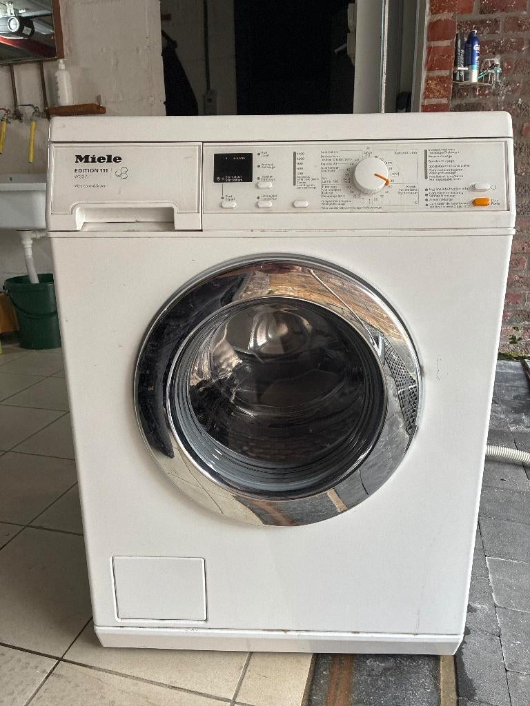 Wasmachine Miele, Ophalen, 1200 tot 1600 toeren, Gebruikt, 4 tot 6 kg