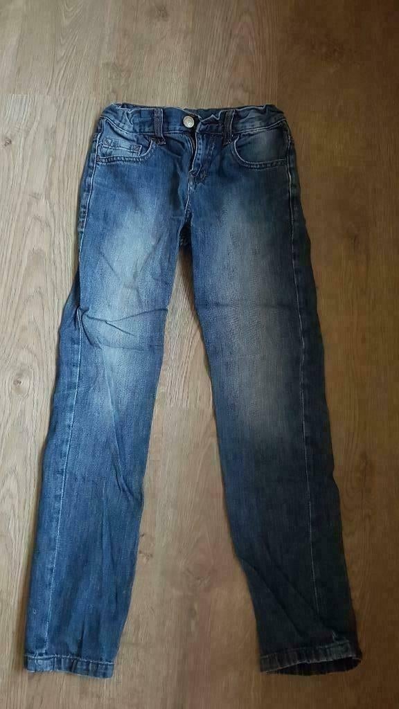blauwe jeans broek ZARA maat 134 - 140 - 146, Broek, Gebruikt, Ophalen of Verzenden, Zara Boys