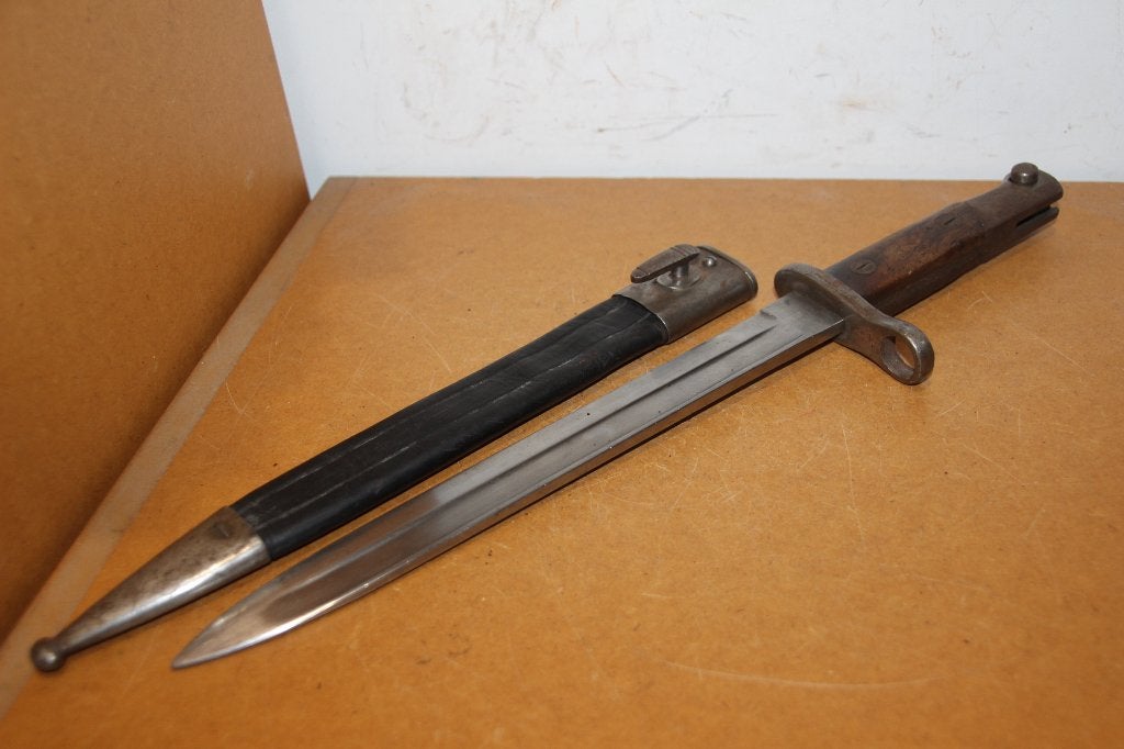 WW1 -WW2 Baionnette espagnole 1893 S Toledo (1903), Envoi, Armée de terre, Couteau ou Poignard