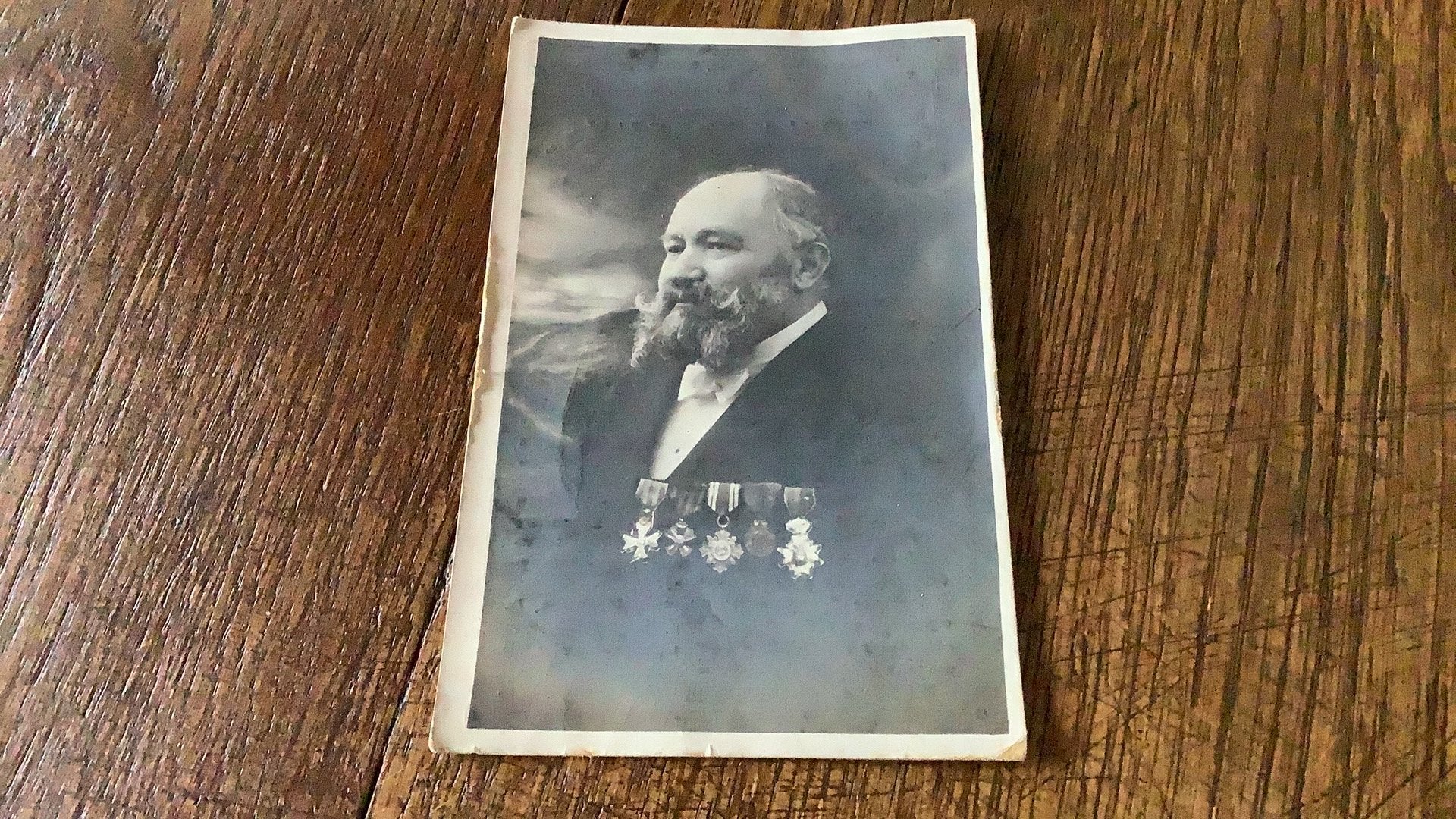 Oud prentje  vrasene overmere Suy 1926, Verzamelen, Ophalen of Verzenden