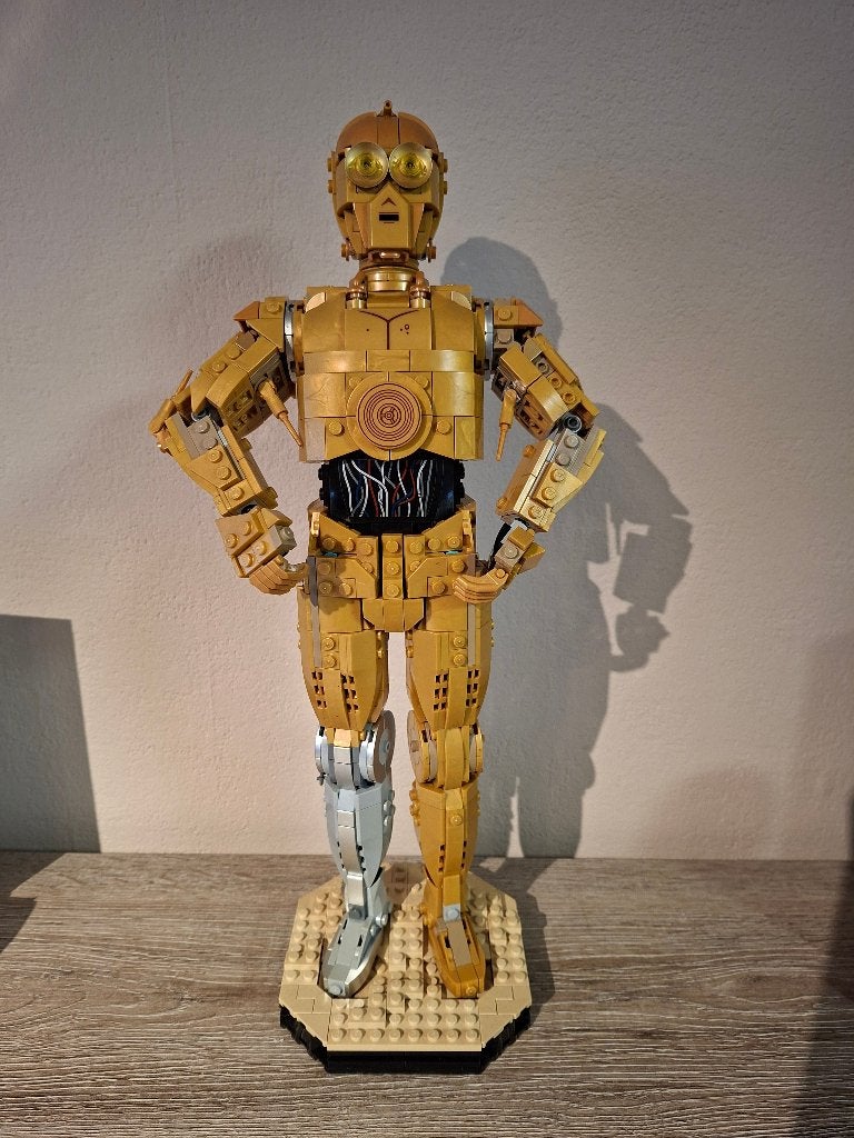 Lego 75398 Star Wars C-3PO, Verzamelen, Ophalen of Verzenden, Gebruikt, Beeldje of Buste