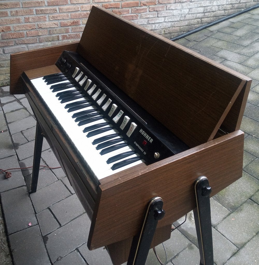 vintage orgel Hohner symphonic 32, Muziek en Instrumenten, Orgels, Ophalen, Gebruikt, 1 klavier, Orgel