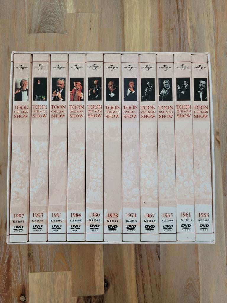 DVD box Toon Hermans One Man Shows 1958-1997, Cd's en Dvd's, Ophalen of Verzenden