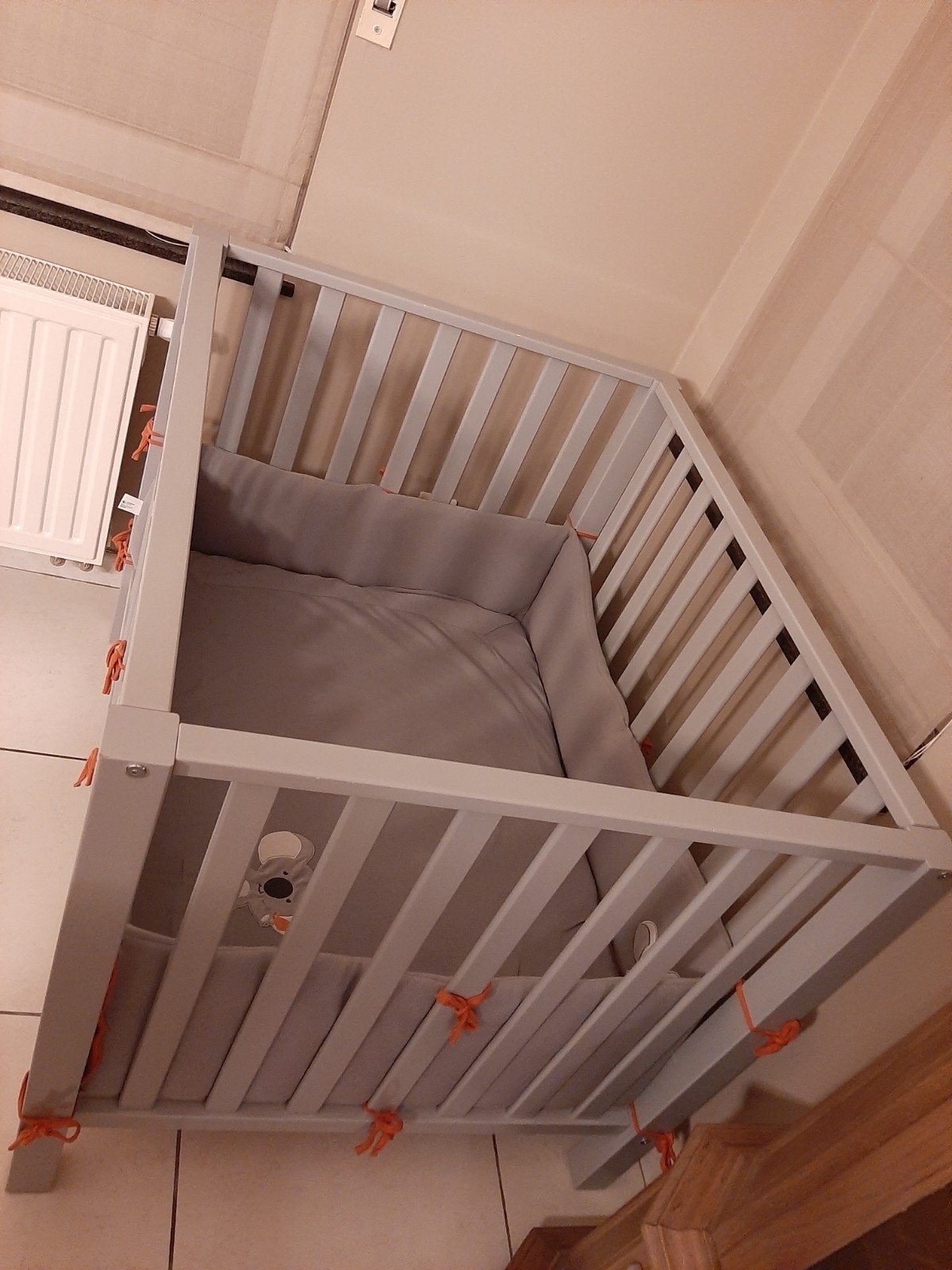 Park bopita pure grey met parkomranding dreambee kai grijd, Kinderen en Baby's, Babyparken, Ophalen