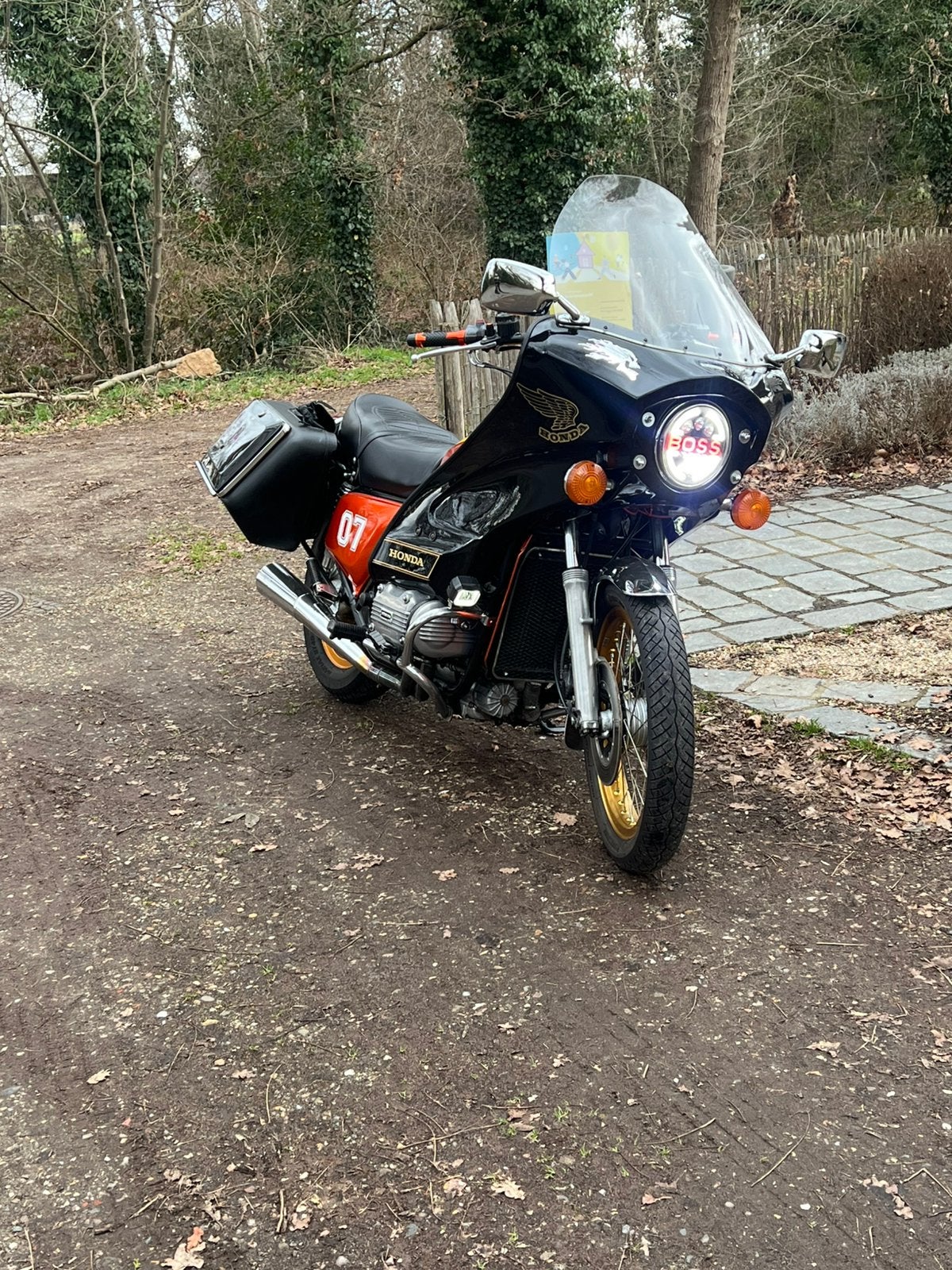 Mooie Honda Goldwing gl1000 1977, Motoren, Cardan-aandrijving, Occasion, 4 cilinders, Motorrijbewijs A