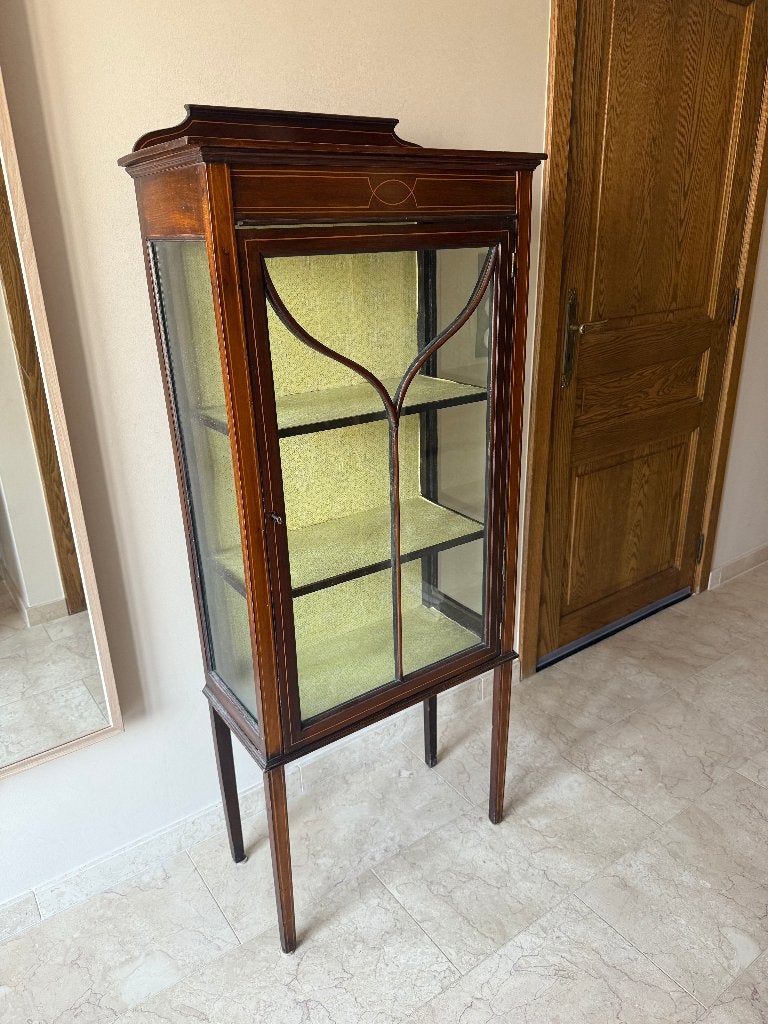Vitrine anglaise ancienne – vers 1900, Enlèvement