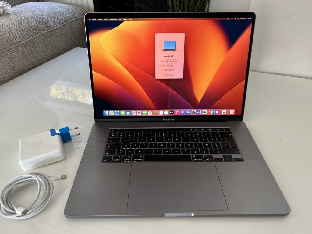 Macbook Pro 16 TouchBar (Core i7 / 16 Gb / 500 Go SSD), Informatique & Logiciels, Apple Macbooks, MacBook Pro, Comme neuf, Enlèvement