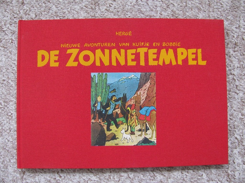 Kuifje - De Zonnetempel - gelimiteerde (1/30) hardcover 1995, Boeken, Stripverhalen, Eén stripboek, Nieuw, Ophalen of Verzenden