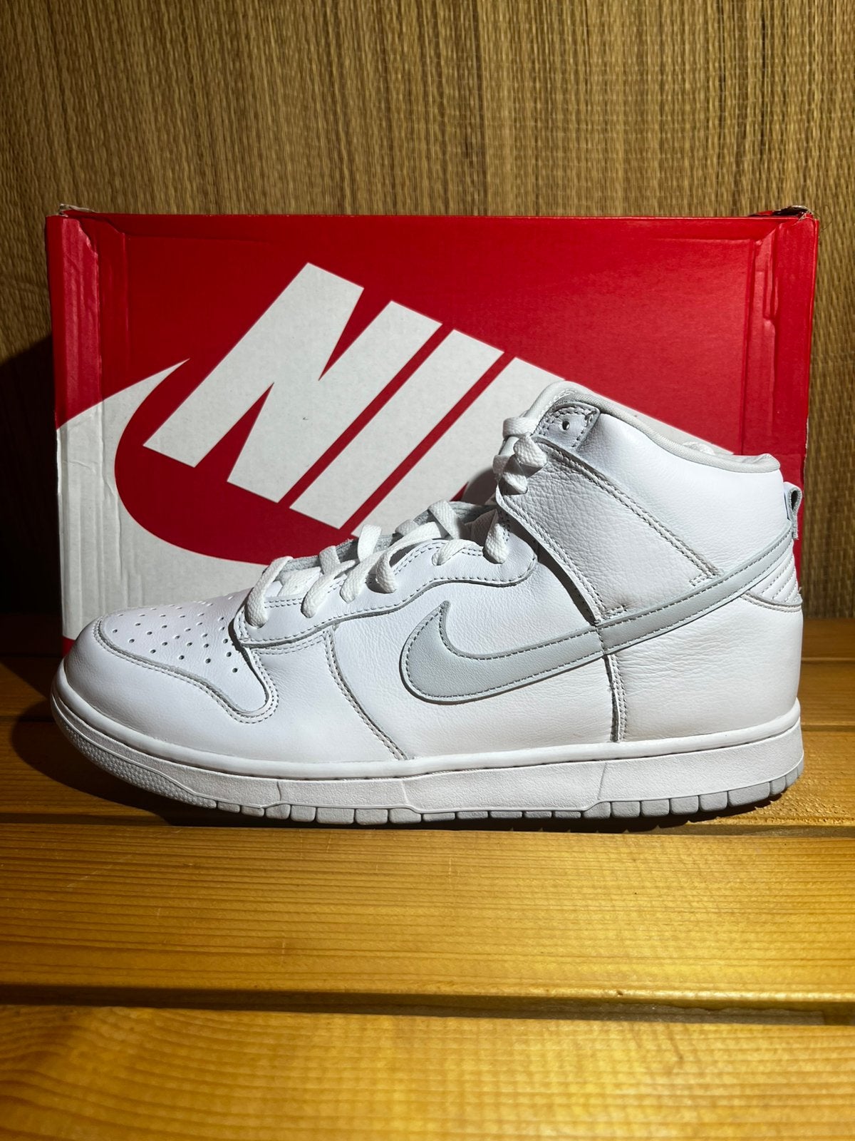 Nike Dunk High SP Pure Platinum maat 48,5, Kleding | Heren, Schoenen, Wit, Nieuw, Ophalen of Verzenden, Sneakers
