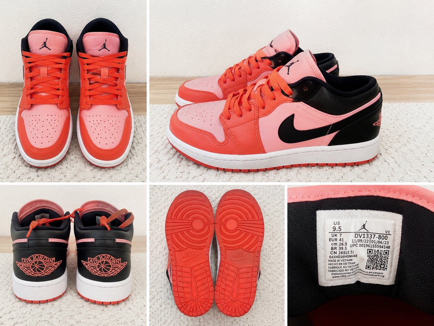 Nike Air Jordan 1 Low, Vêtements | Femmes, Envoi, Comme neuf, Noir