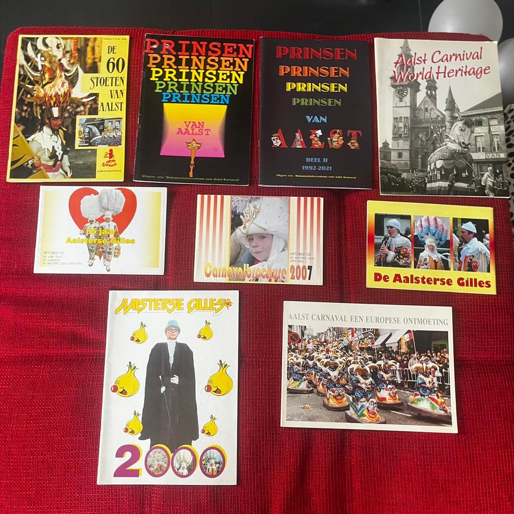 Boeken Aalst carnaval, Boeken, Geschiedenis | Stad en Regio, Zo goed als nieuw, Ophalen of Verzenden