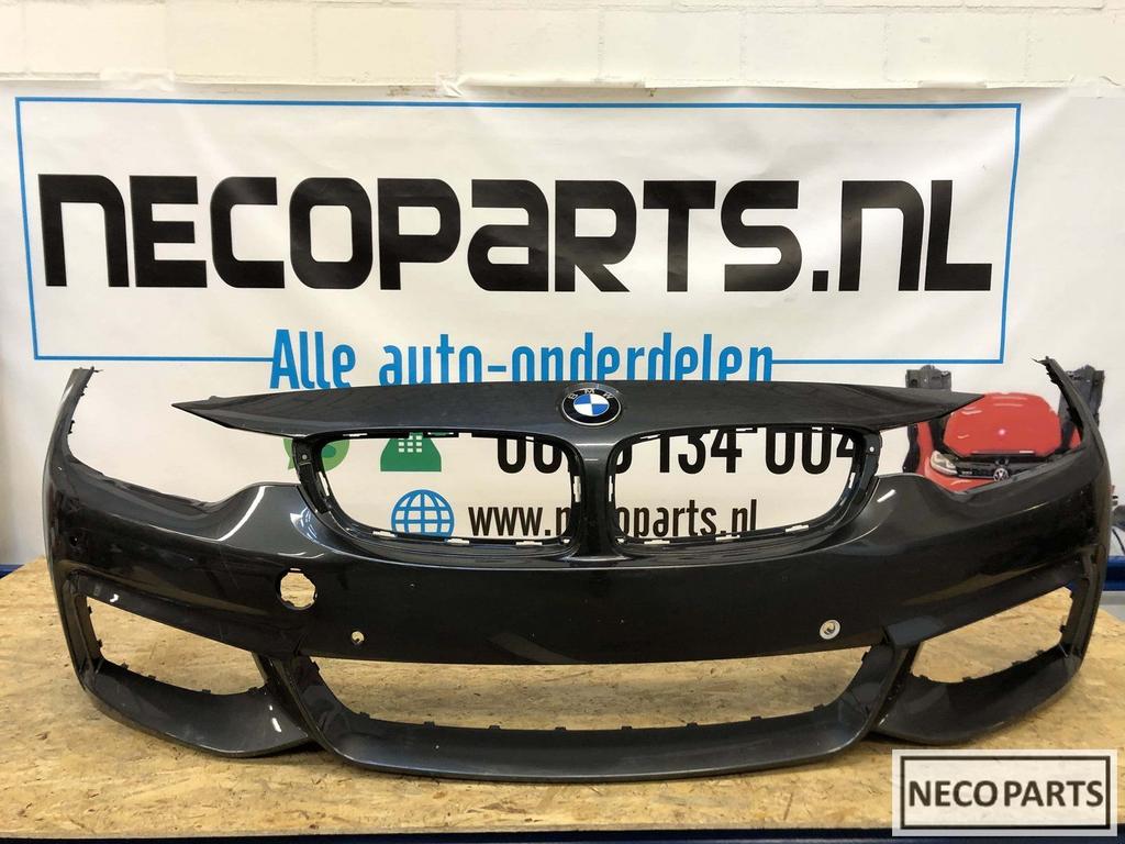 BMW 4 serie f32 f33 f36 m pakket voorbumper, -, Utilisé, Avant, -