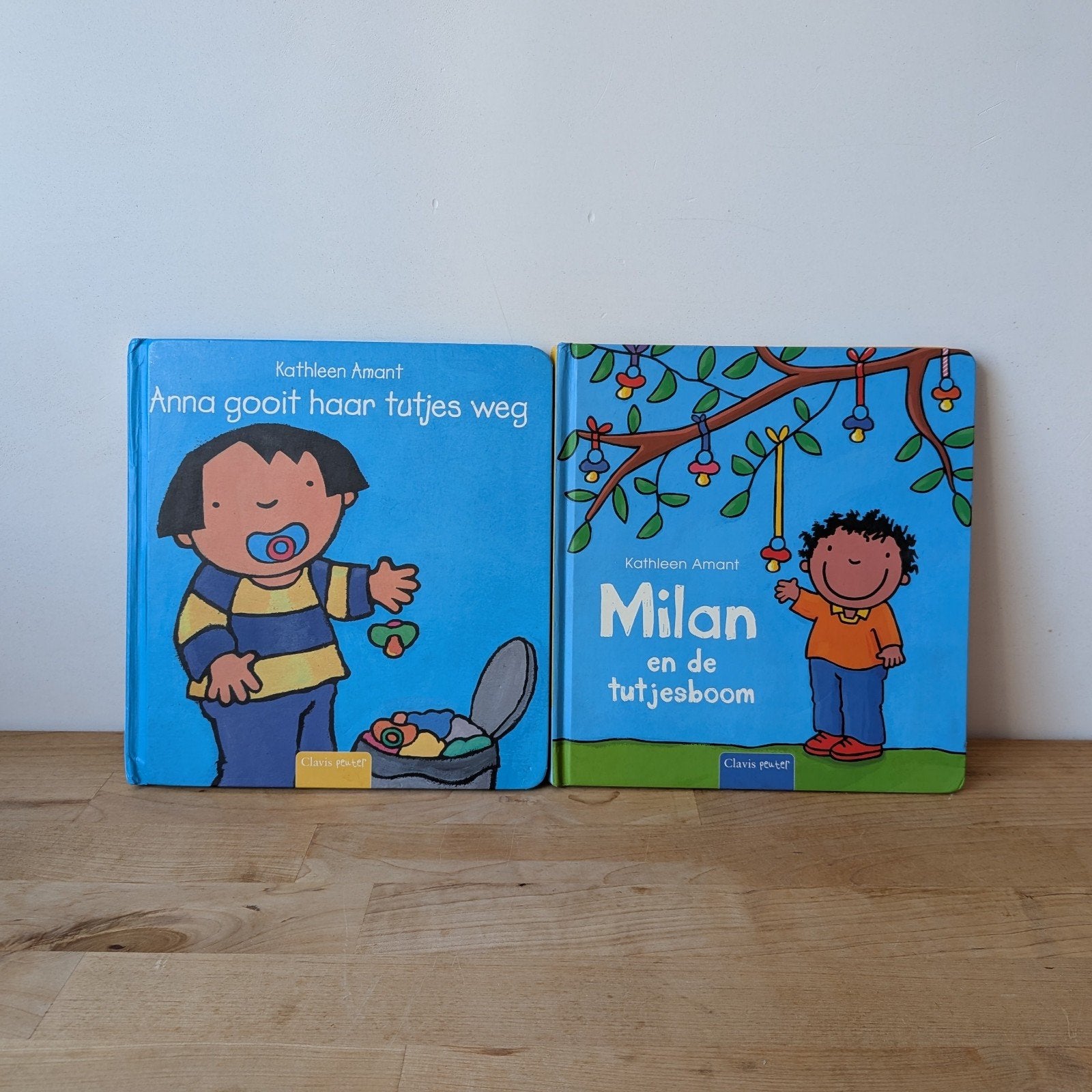 2 boekjes over tuutjes Anna en milan, Boeken, Kinderboeken | Baby's en Peuters, Ophalen of Verzenden, Gelezen, Kathleen Amant