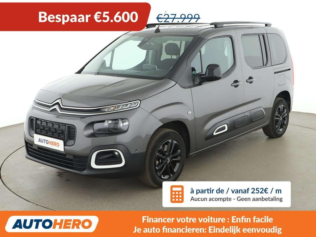 Citroën Berlingo 1.5 Blue-HDi Feel M (bj 2022, automaat), Auto's, Stof, Gebruikt, Euro 6, 1505 kg