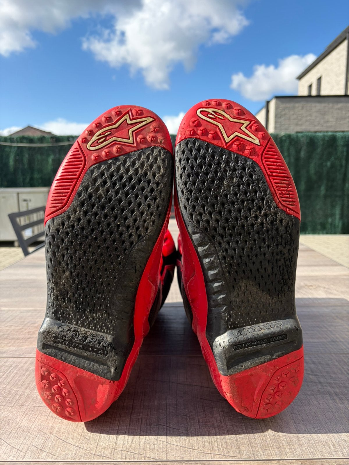 Alpinestars tech10, Sports & Fitness, Enlèvement, Utilisé, Vêtements ou Chaussures
