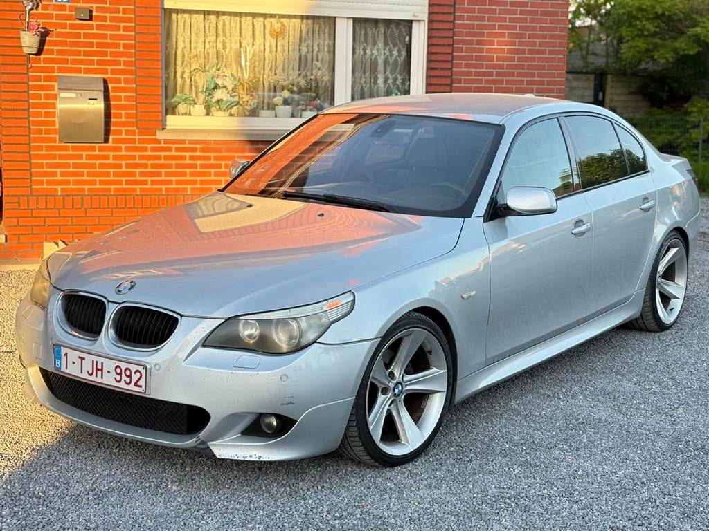 BMW 525d M-packet binnen&buiten !, Auto's, BMW, Te koop, Particulier, Radio