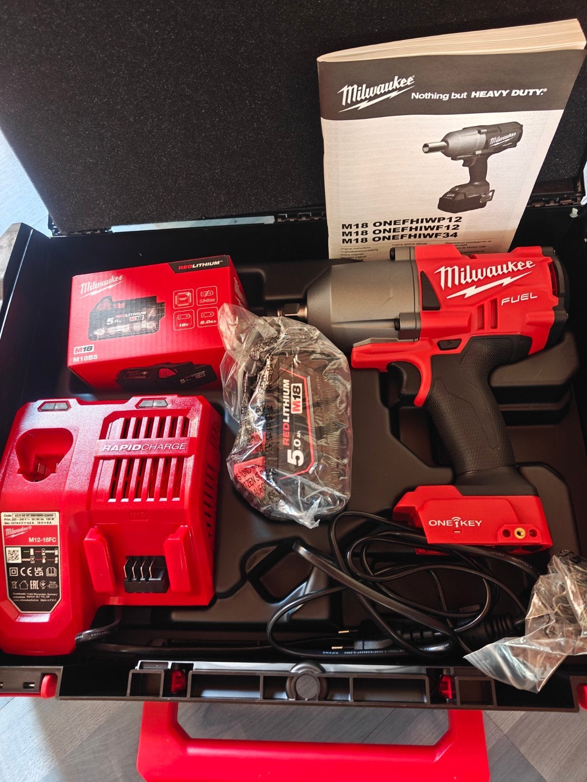 Boulonneuse Milwaukee M18 ONEFHIWF12, Bricolage & Construction