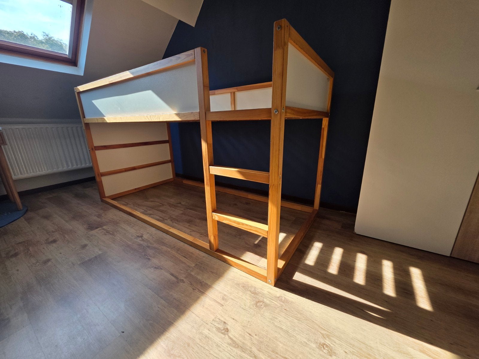Lit Ikea Kura réversible 90200, Enlèvement, Utilisé, Lit mi-hauteur mezzanine