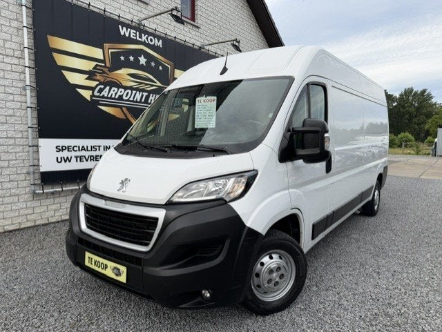 Peugeot Boxer 2.2 BleuHdi 2021 140 pk 1ste eigenaar L3H2 !, Auto's, Bestelwagens en Lichte vracht, 245 g/km, Dealer onderhouden