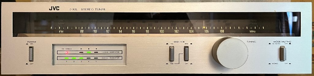 Tuner JVC T-X1L Vintage, Enlèvement ou Envoi, Comme neuf, Analogique