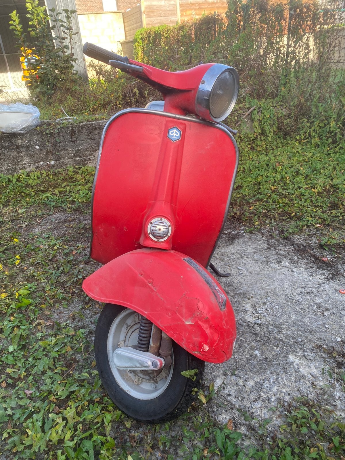 Vespa rally 200 de 1975, Ophalen, Zo goed als nieuw, Piaggio