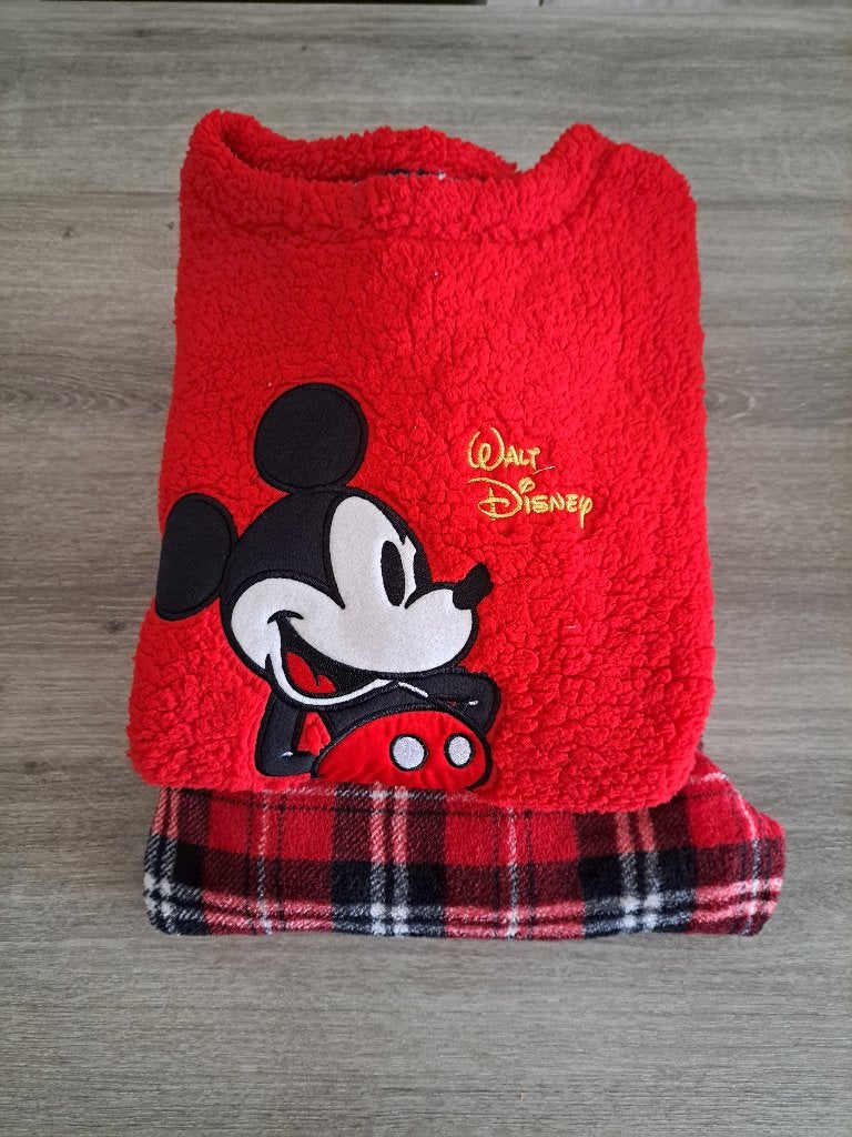 Warme pyjama van Mickey Mouse in maat L, Disney, Verzenden, Gedragen, Maat 42/44 (L)