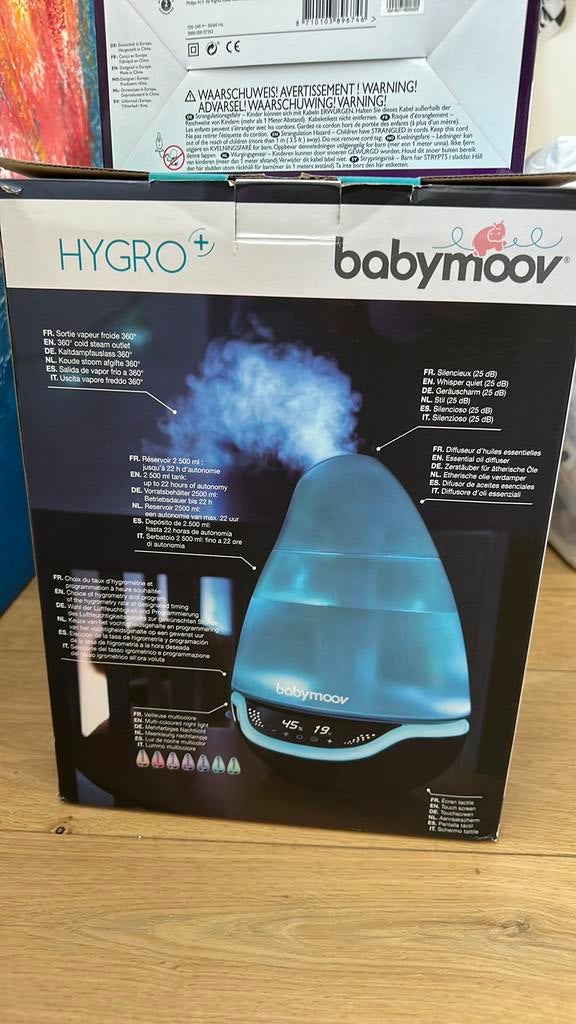 Hygro babymoov, Ophalen of Verzenden, Zo goed als nieuw, Luchtbevochtiger