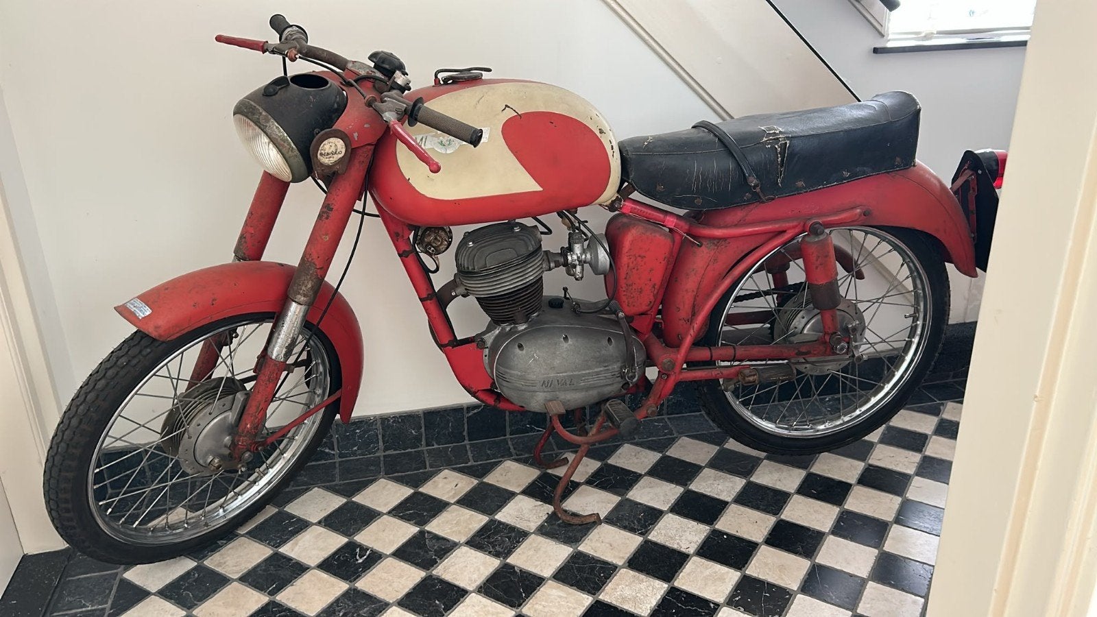 Mi-val 1958 italien complètement terminé, Motos, Motos | Oldtimers & Ancêtres, Occasion, 125 cm³, Autre, 1 cylindre