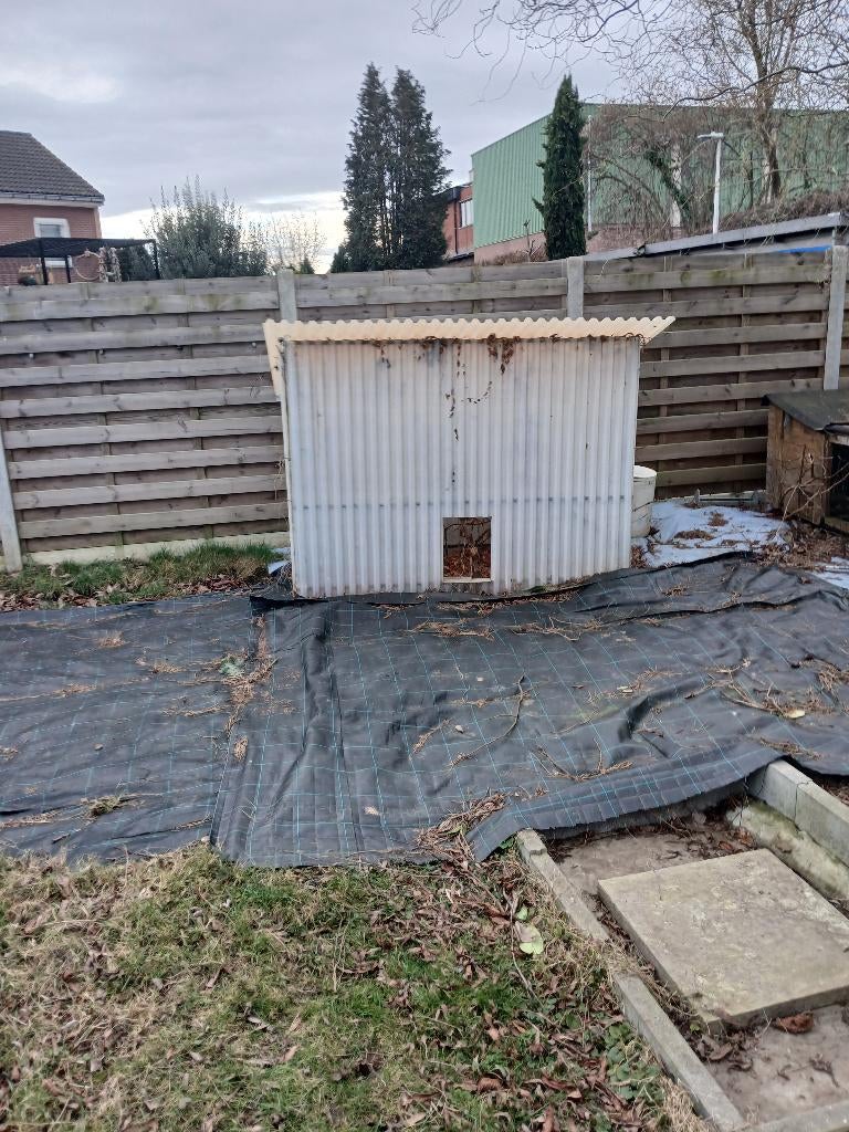metalen serre, Tuin en Terras, Gebruikt, Overige materialen, Kweekkas, Ophalen
