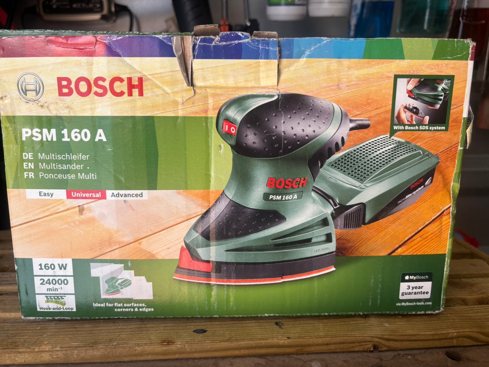 Bosch PSM 160 A, Doe-het-zelf en Bouw, Ophalen of Verzenden