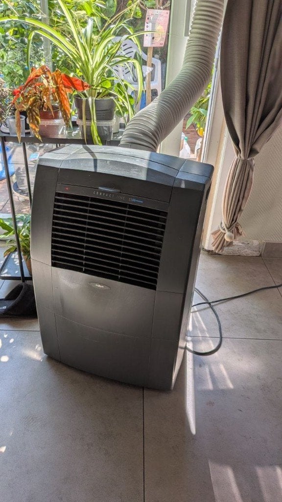 mobiel airco CALOR compactline 2200, Ophalen, Gebruikt, 2 snelheden, Timer