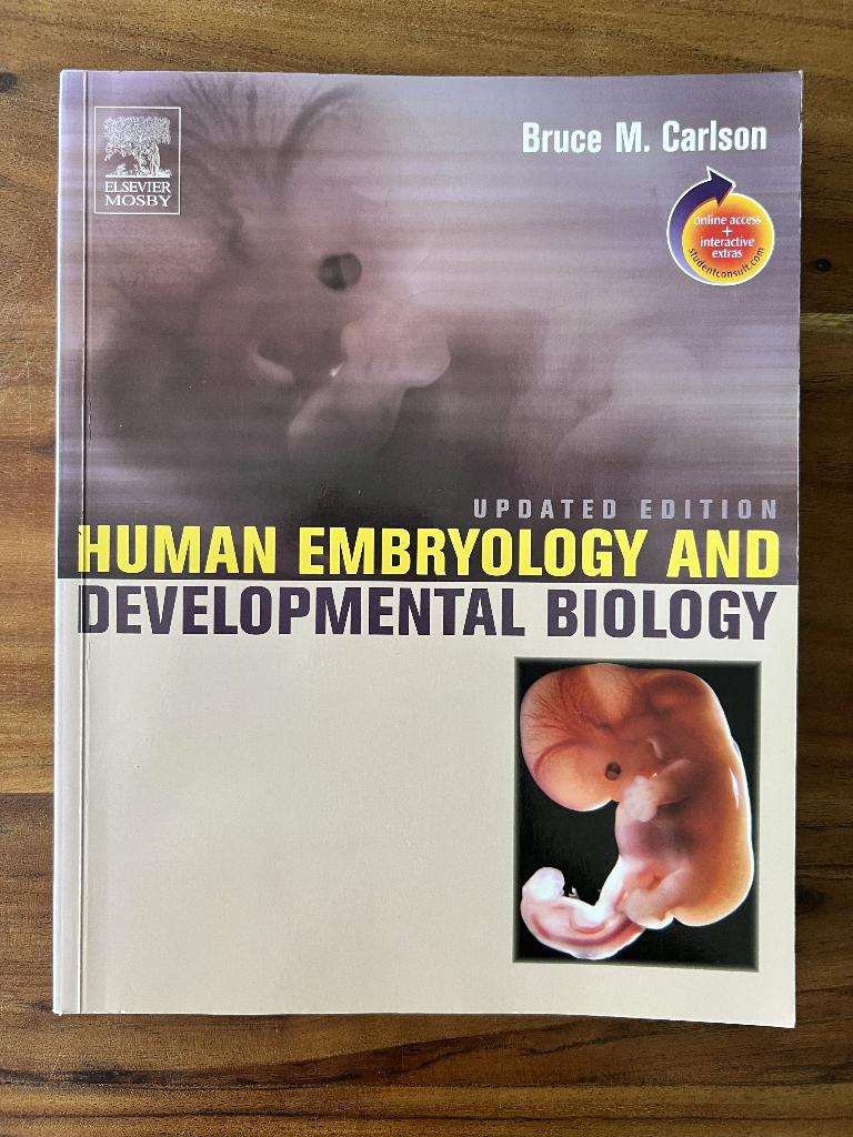 Human Embryology and Developmental Biology, Ophalen of Verzenden, Gelezen, Hoger Onderwijs