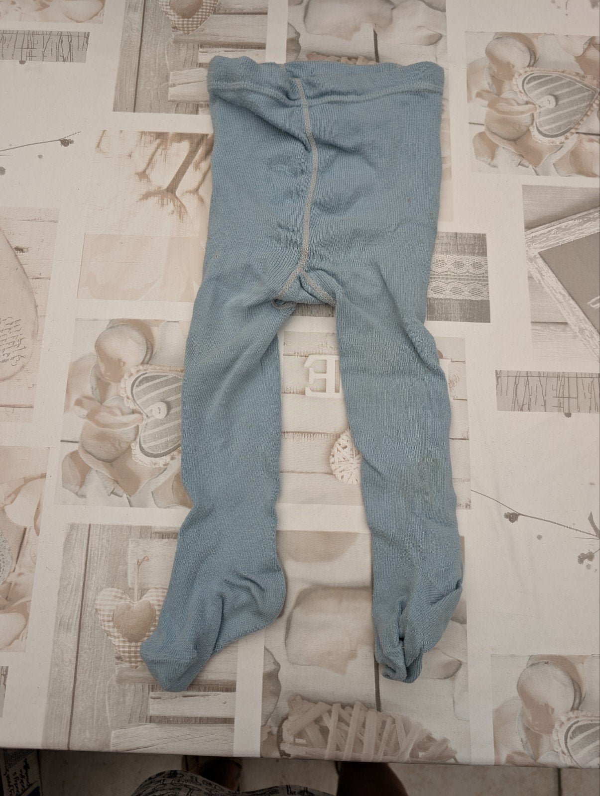 licht blauwe broekkousen voor 1,5 jaar, Kinderen en Baby's, Overige typen, Meisje, Ophalen of Verzenden, Zo goed als nieuw