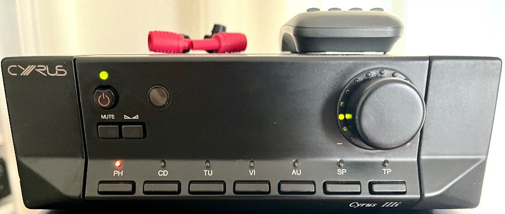 Cyrus 3i / IIIi versterker met MM Phono en Cyrus AB. ! LEES, Audio, Tv en Foto, Ophalen of Verzenden, Gebruikt, Overige merken