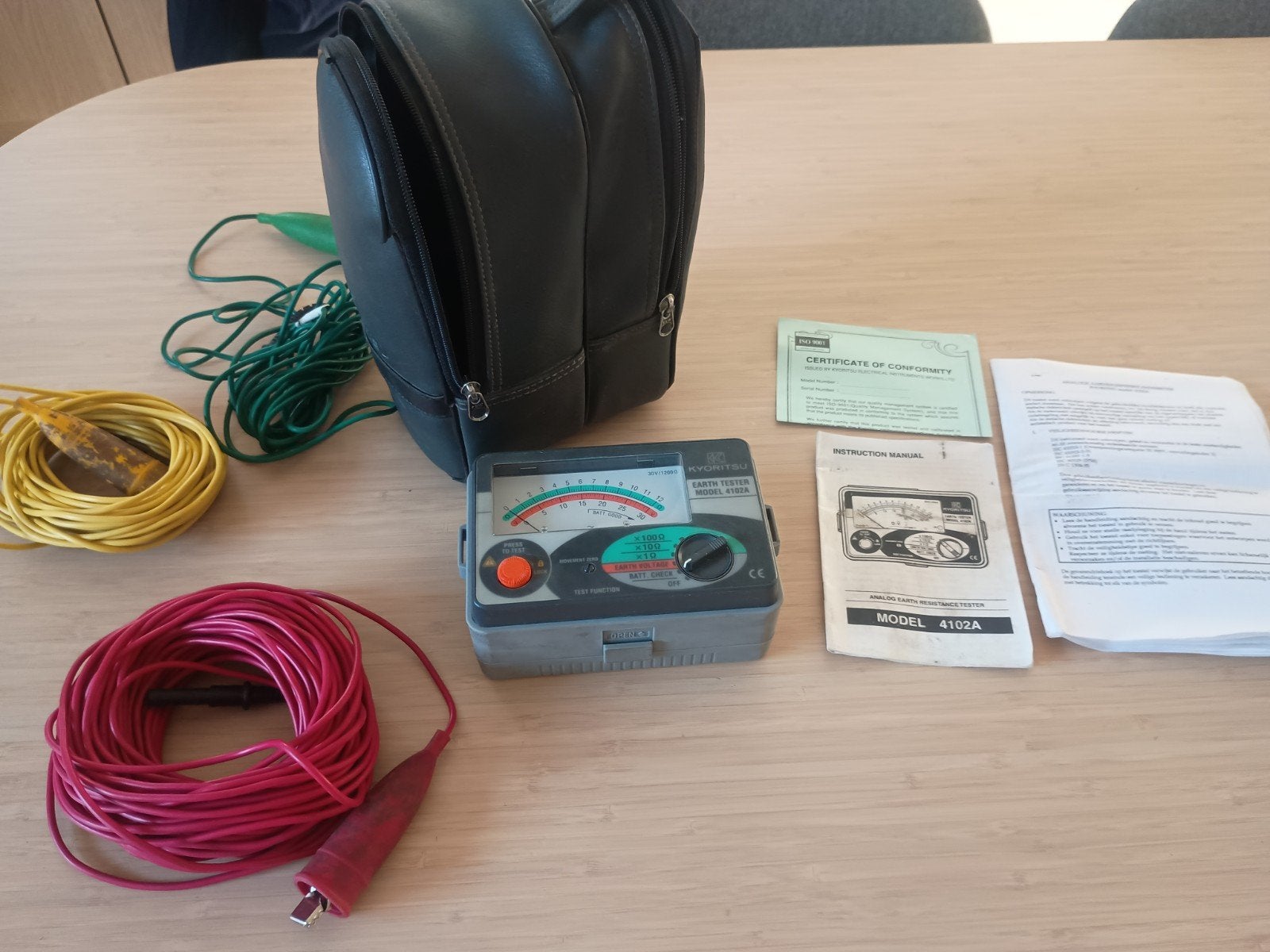 kyoritsu earth tester, aarding meettoestel, Doe-het-zelf en Bouw, Ophalen of Verzenden