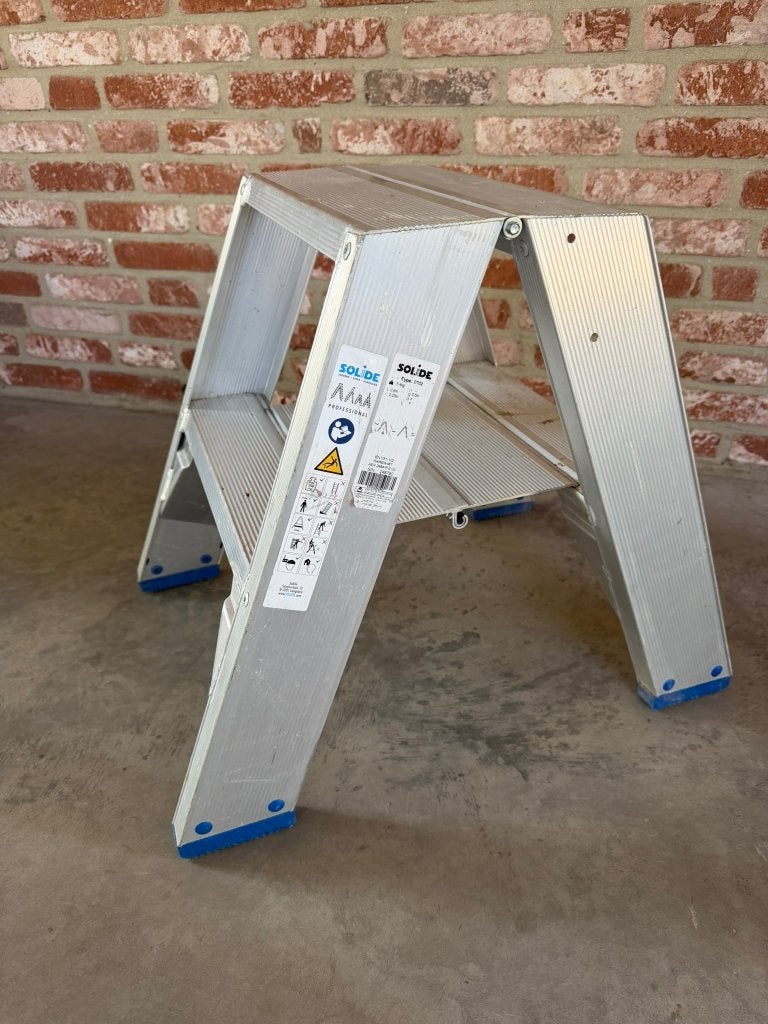 Trapladder Solide, Doe-het-zelf en Bouw, Ladders en Trappen, Ophalen, Zo goed als nieuw, Ladder, Opvouwbaar of Inschuifbaar