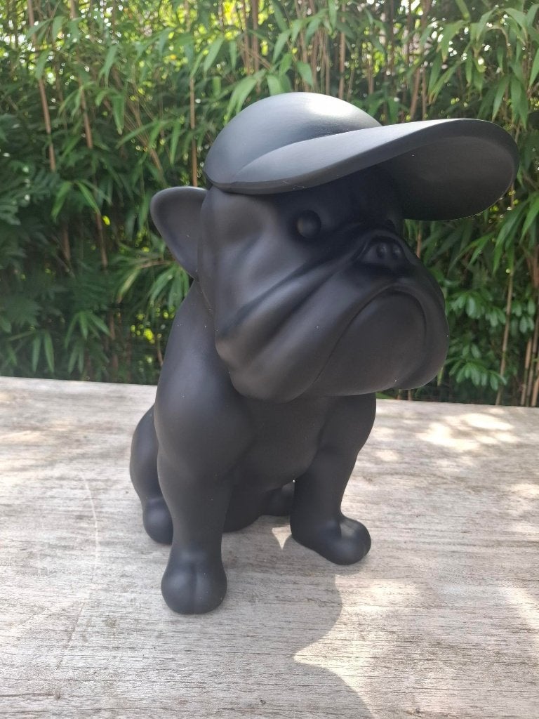 bulldog mat zwart.., Ophalen, Nieuw, Dier