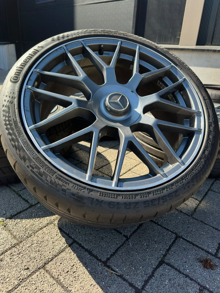5x112 5x100 multisteek 245 35 R19 continental petlas, Enlèvement, Utilisé