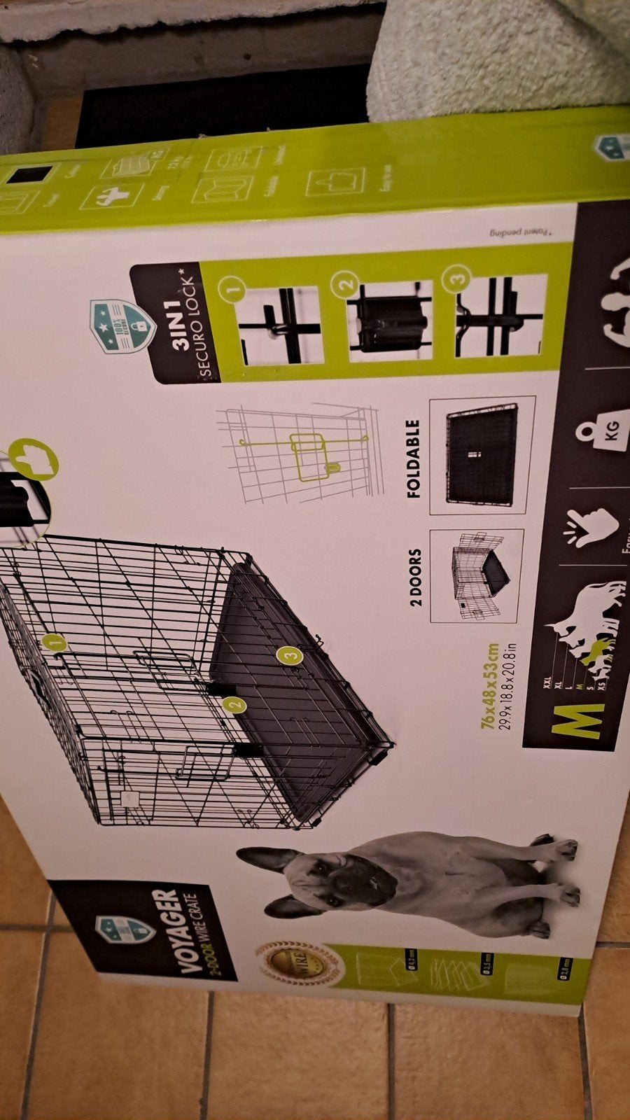 Bench voor honden medium formaat, Dieren en Toebehoren, Ophalen, Nieuw