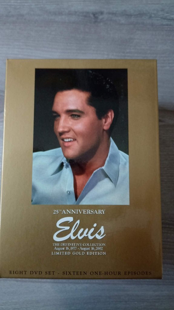 Elvis 8 dvdbox, The definitive collection 25th anniversary,, CD & DVD, DVD | Documentaires & Films pédagogiques, Enlèvement ou Envoi