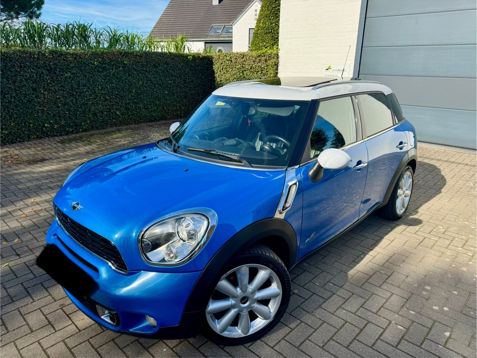 MINI COOPER SD COUNTRYMAN 2.0d 4/2012 AUTOMATIQUE, Auto's, Euro 5, 1995 cc, Zwart, 4 cilinders