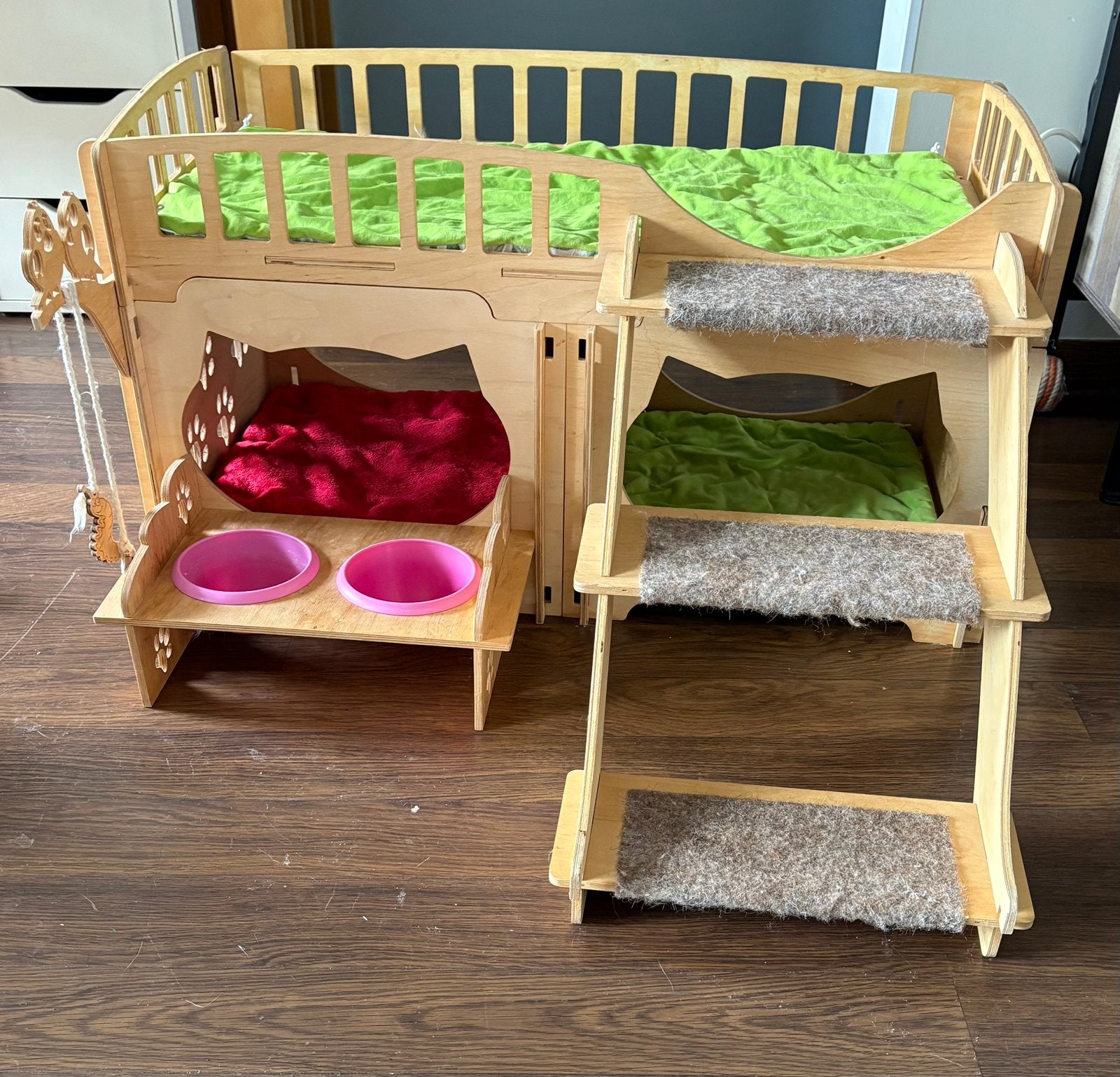 Maison pour chats., Enlèvement, Utilisé