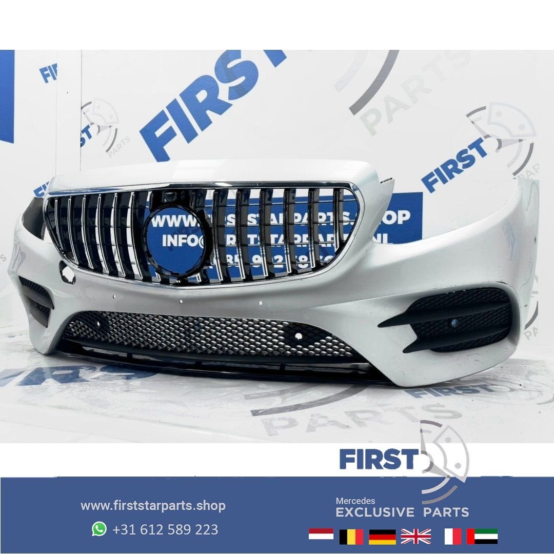 W213 BUMPER AMG LINE VOORBUMPER COMPLEET + GT GRIL Mercedes, Auto-onderdelen, Carrosserie, Bumper, Mercedes-Benz, Voor, Gebruikt