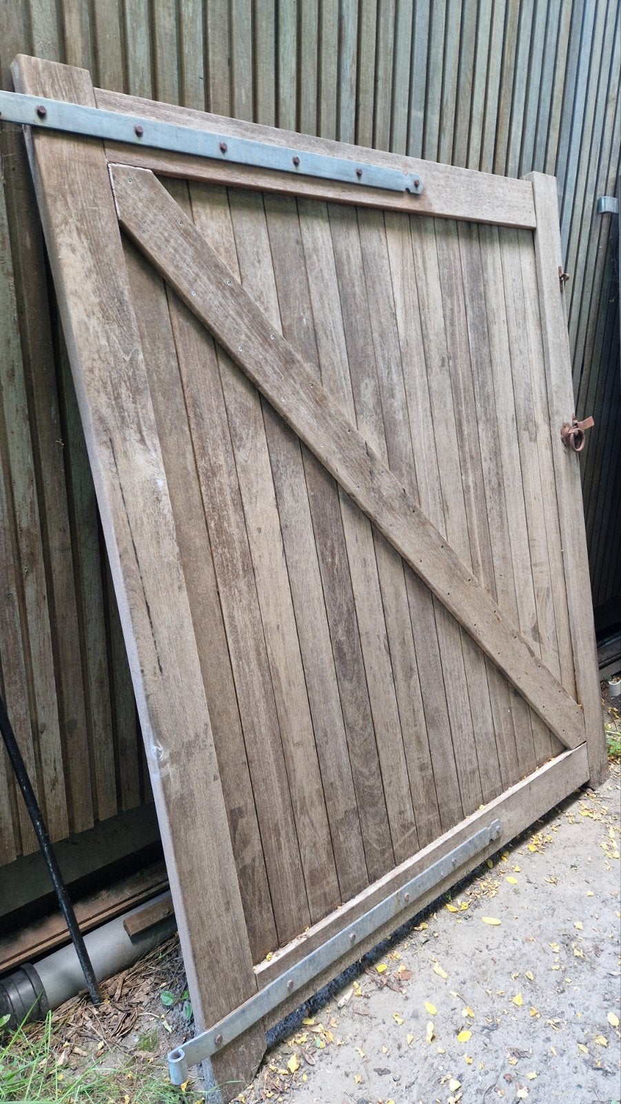 Houten poort, Tuin en Terras, Ophalen