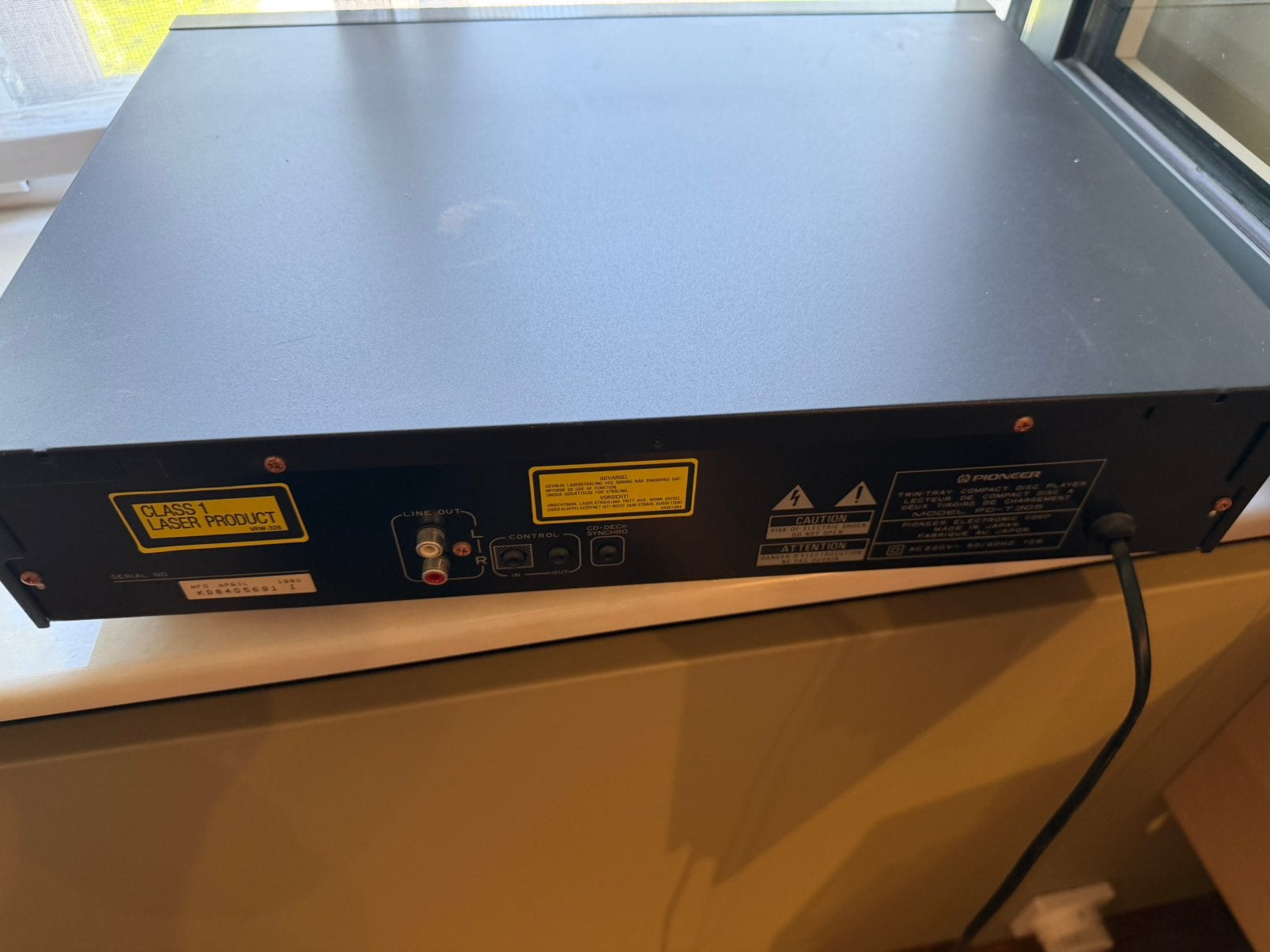 Pioneer PD-T305 Twin-Tray CD-speler, TV, Hi-fi & Vidéo, Lecteurs CD, Enlèvement, Comme neuf, Pioneer
