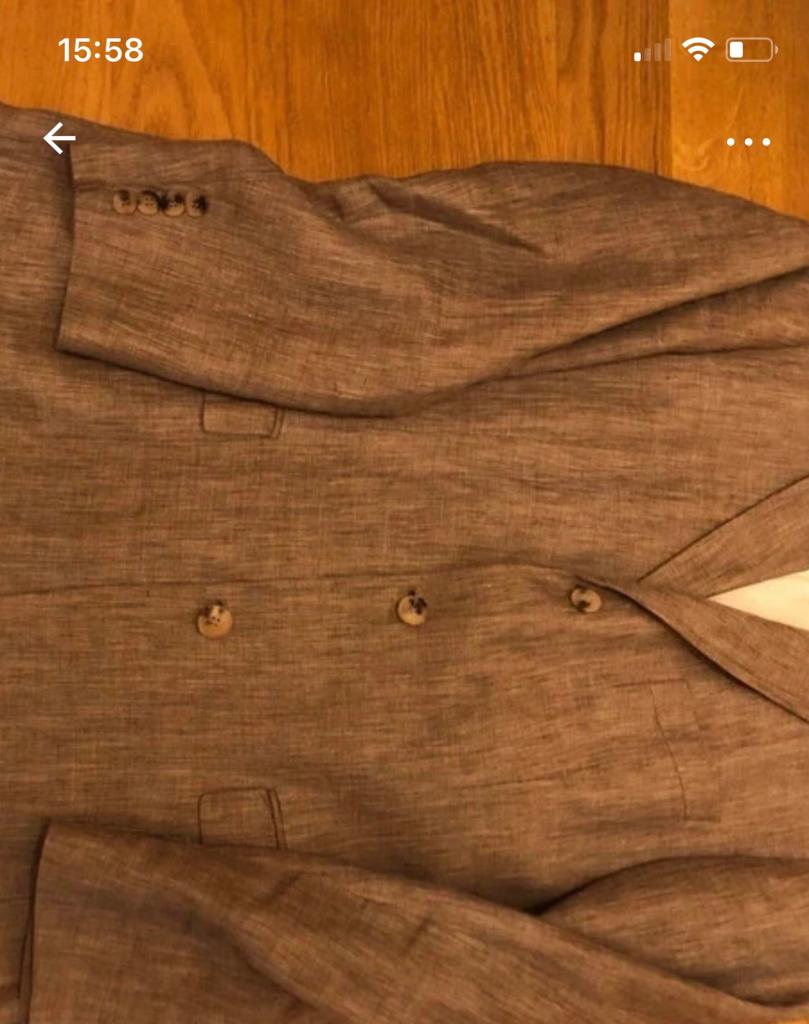 Magnifique veste blazer pour homme en lin de Hugo Boss, Enlèvement ou Envoi, Porté, Taille 52/54 (L)